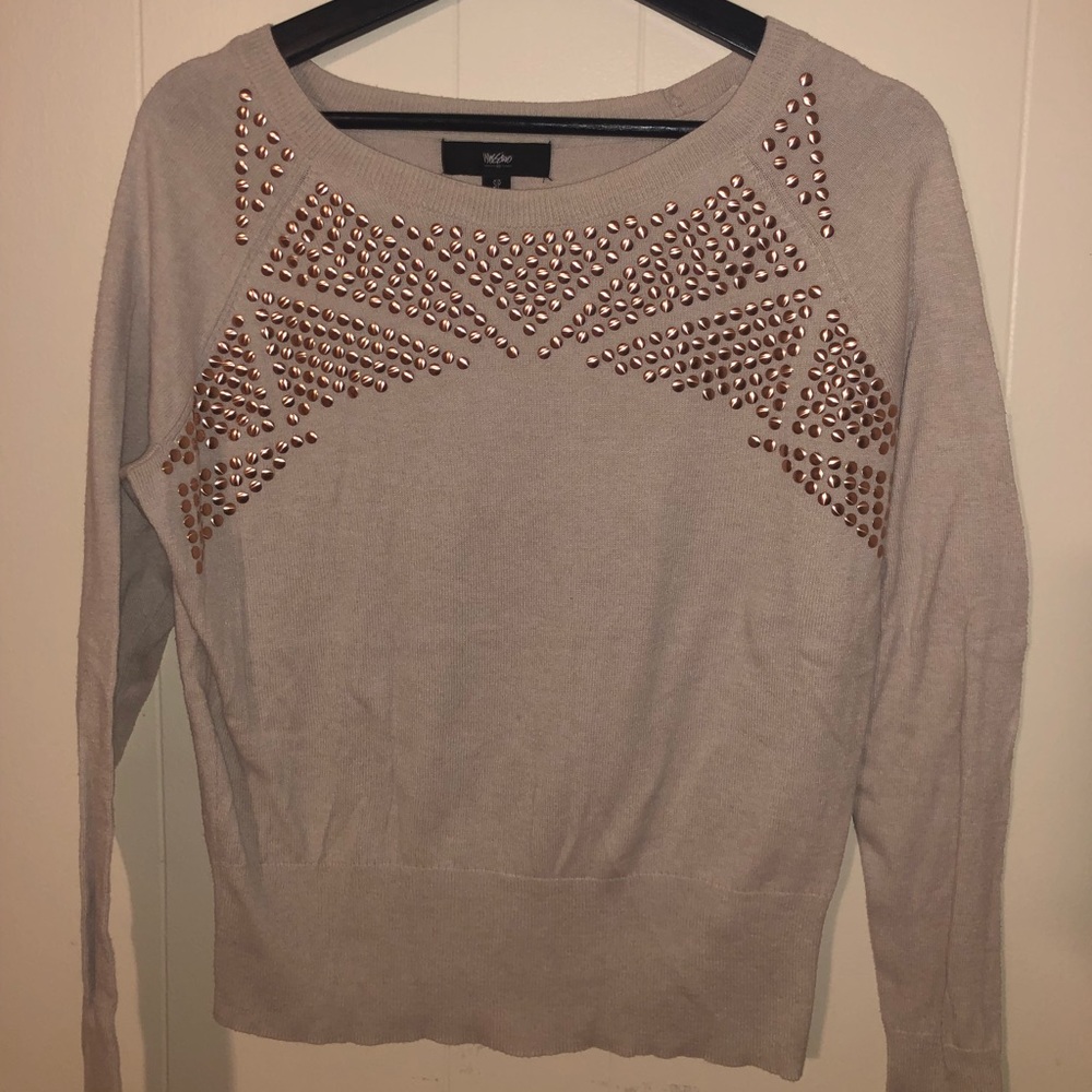 3/$25 Vintage mossimo embellished sweater